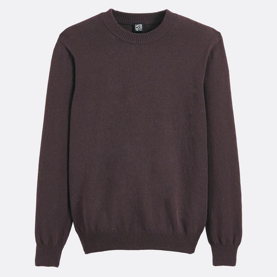 La Redoute Collections  Pull col rond en fine maille 