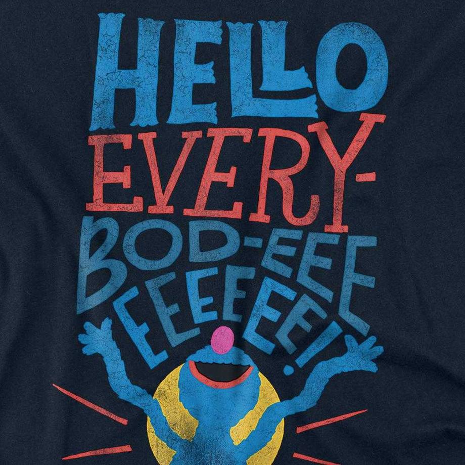 Sesame Street Maglietta Manica Lunga Hello Everybody  