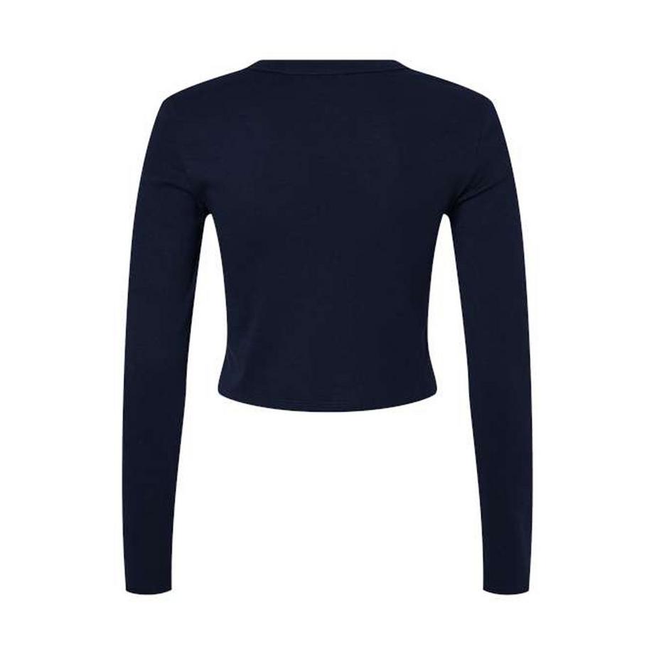 Bella + Canvas T-shirt a Costine Micro a Maniche Lunghe  