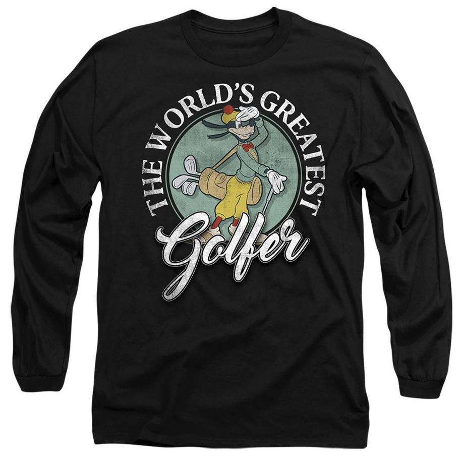 The World´s Greatest Golfer Maglietta Pippo Manica Lunga