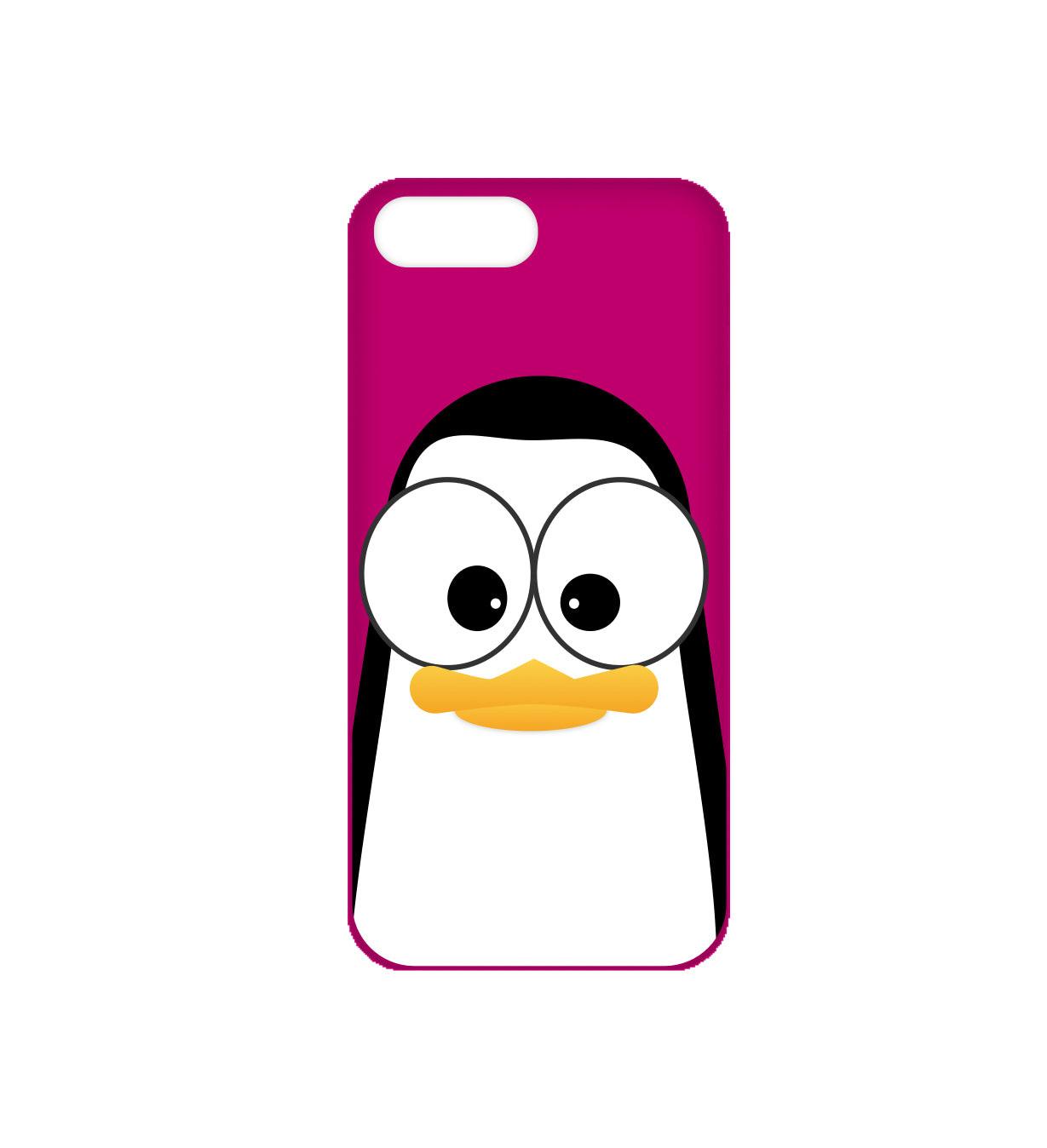 Cover-Discount  iPhone 8 Plus / 7 Plus - Andre Martin Crazy Penguins 