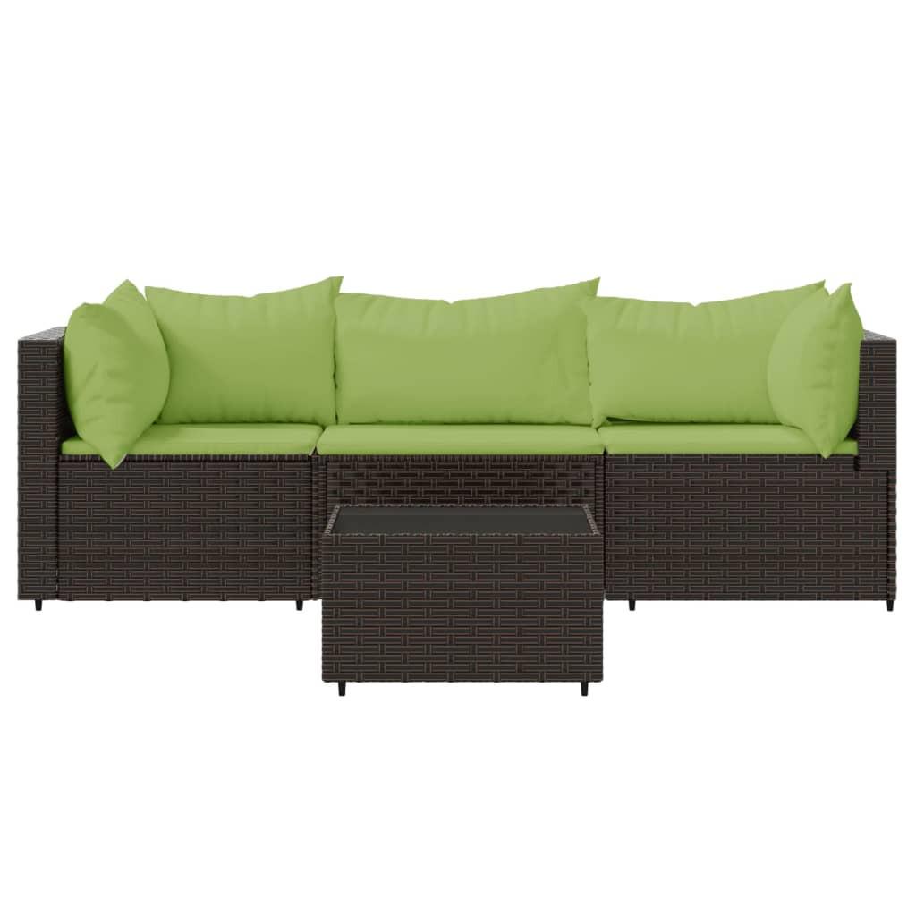 VidaXL Garten lounge set poly-rattan  