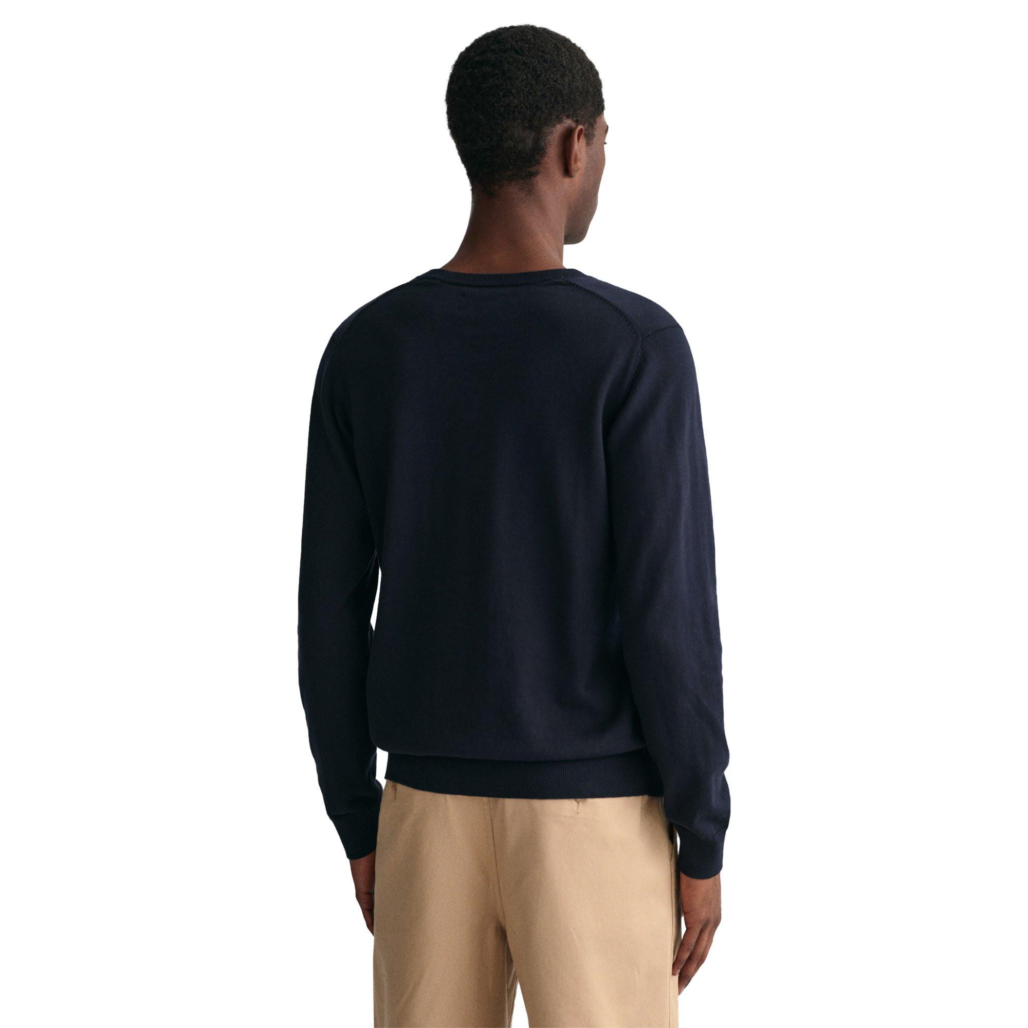 GANT Classic Cotton V-Neck Strickpullover  