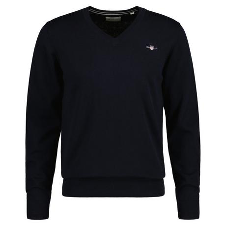 GANT Classic Cotton V-Neck Strickpullover  