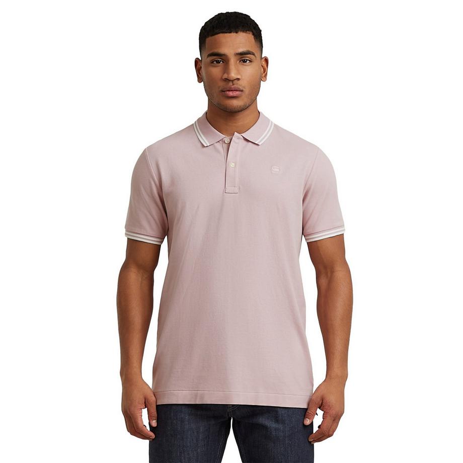 G-STAR Polo Uomini Aderente alla figura-Dunda Slim Stripe Polo  