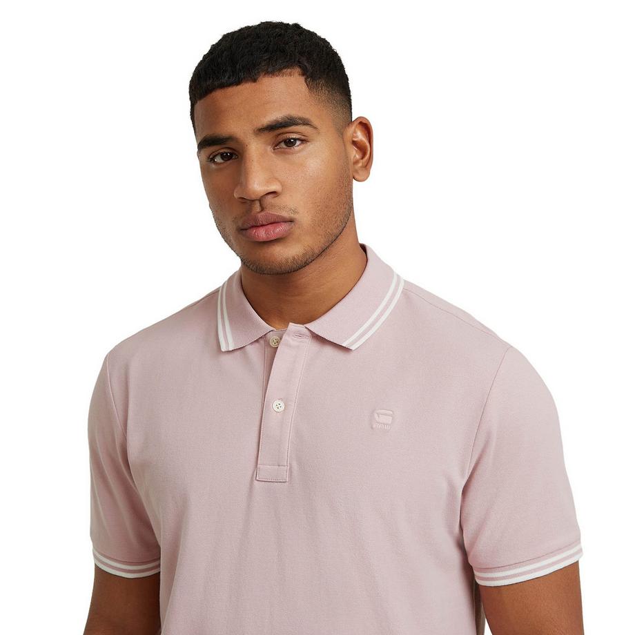 G-STAR Polo Uomini Aderente alla figura-Dunda Slim Stripe Polo  