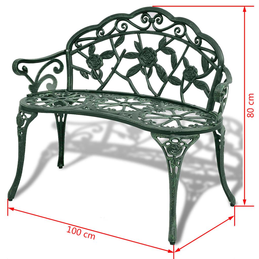 VidaXL Gartenbank metall  