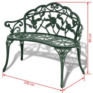 VidaXL Gartenbank metall  