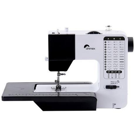 Ohmex  Machine à coudre Ohmex SEW 3800 Blanc et Noir 