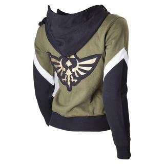 Bioworld Zelda Hyrule Symbole Full Zip Hoodie  