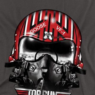Top Gun Top Gun Goose T-Shirt Stampata Maniche Lunghe  