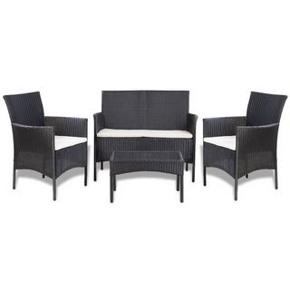 VidaXL Garten-sofagarnitur poly-rattan  