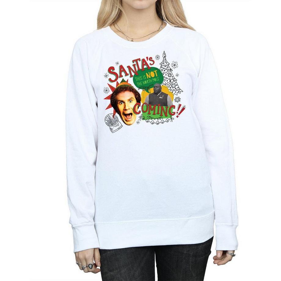 Elf Santa's Not Coming Sweatshirt  