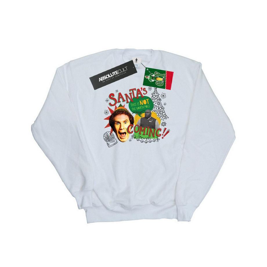 Elf Santa's Not Coming Sweatshirt  