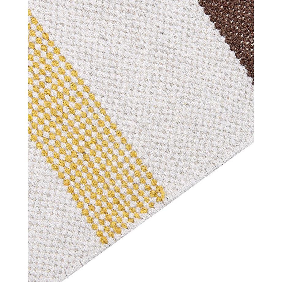 Beliani Tapis en Coton  HISARLI  