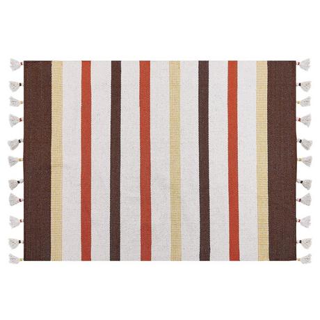 Beliani Tapis en Coton Traditionnel HISARLI  