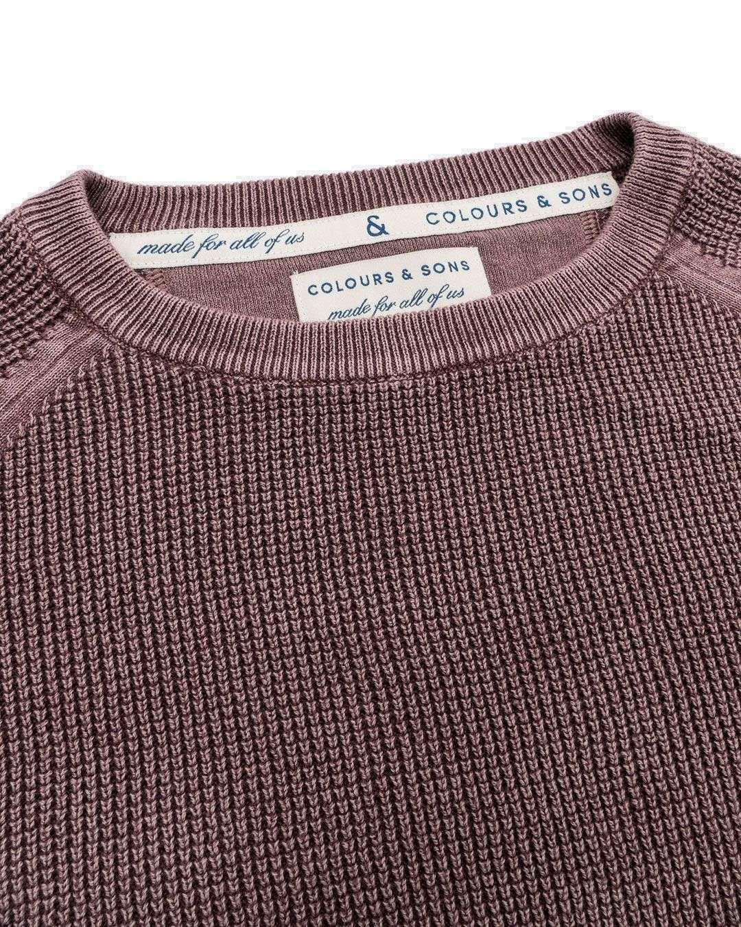 Colours & Sons  Pullover Roundneck-Washed 