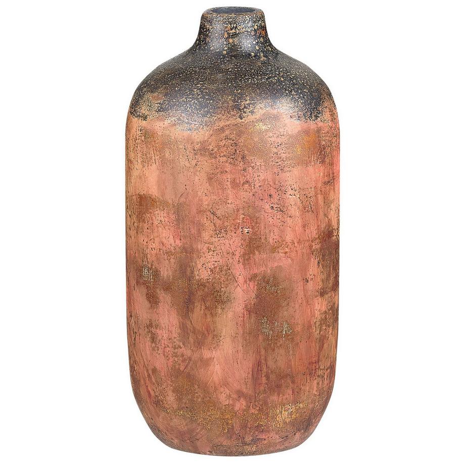 Beliani Blumenvase aus Terrakotta Rustikal SARAGOSSA  