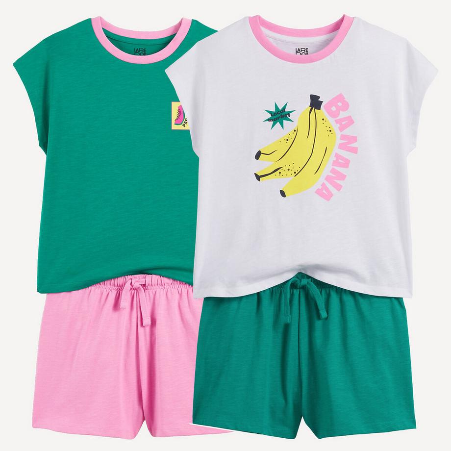 Doppelpack Pyjashorts
