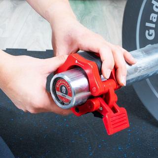 GladiatorFit  Stop disques en plastique "Lock Jaw" pour barres Ø 50mm GladiatorFit (lot de 2) 