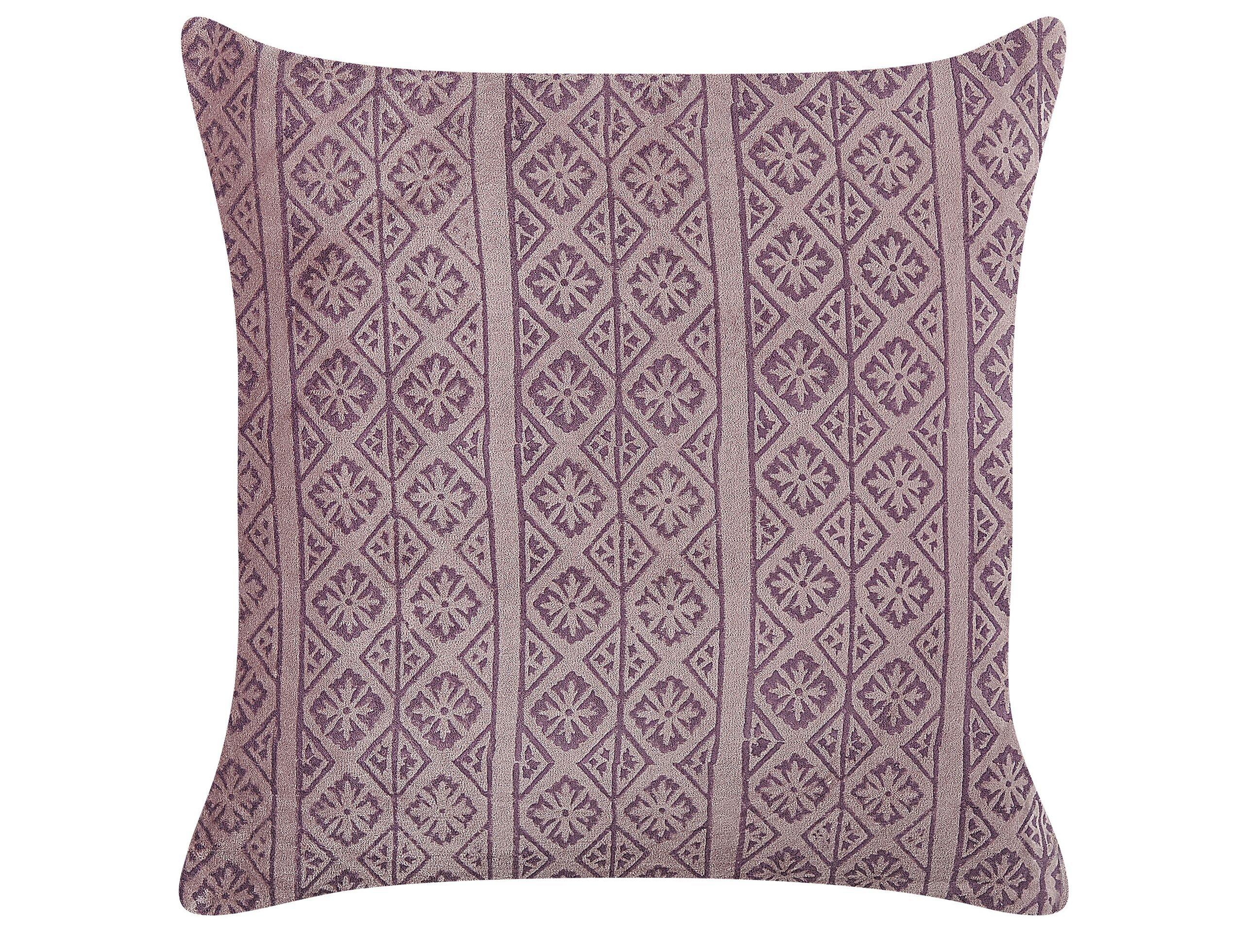 Beliani Coussin en Velours Moderne SILYBUM  