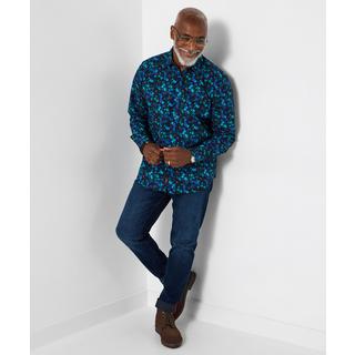 Joe Browns Langarmhemd mit klassischem Kragen Sternenmuster  