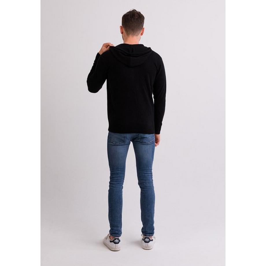 CASH-MERE.CH Sweat à capuche en cachemire  