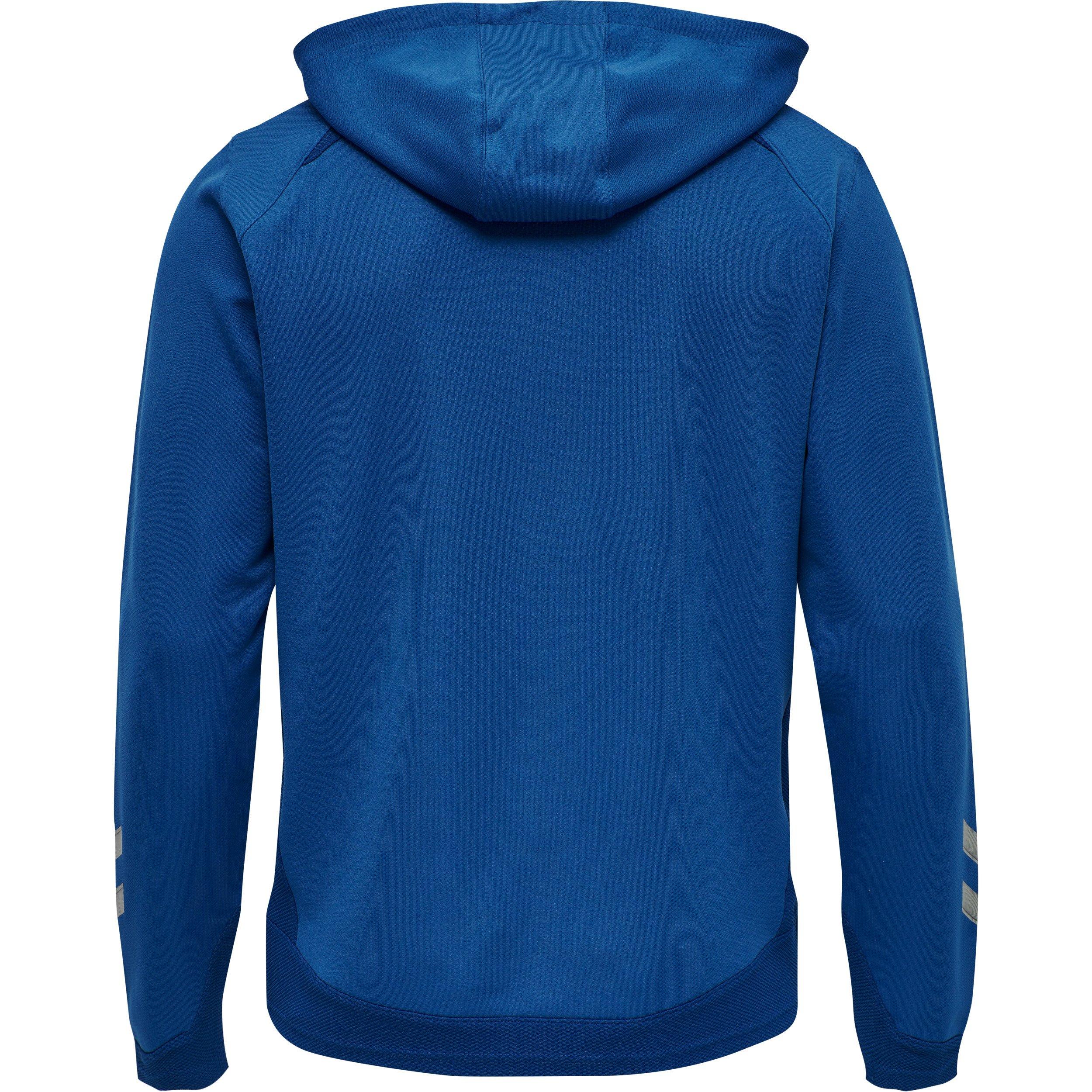 Hummel Lead Polyester Kapuzenpullover mit Reissverschluss  