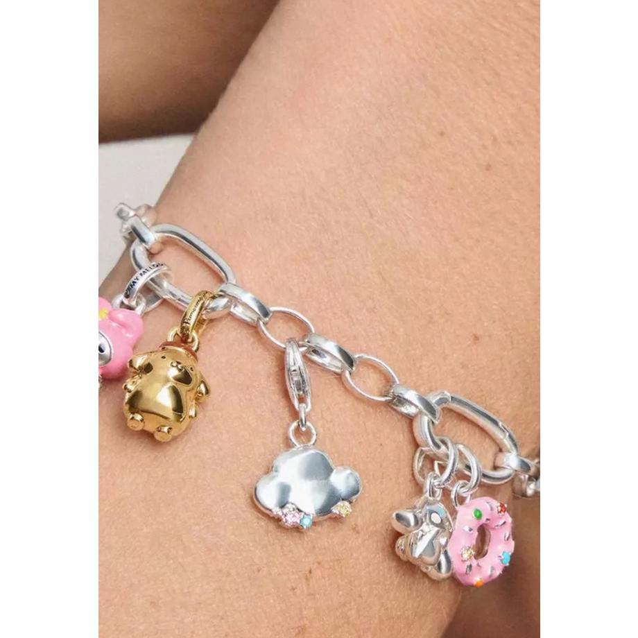 Thomas Sabo  Charm Pendentif Nuage avec Gouttes de Pluie Colées 
