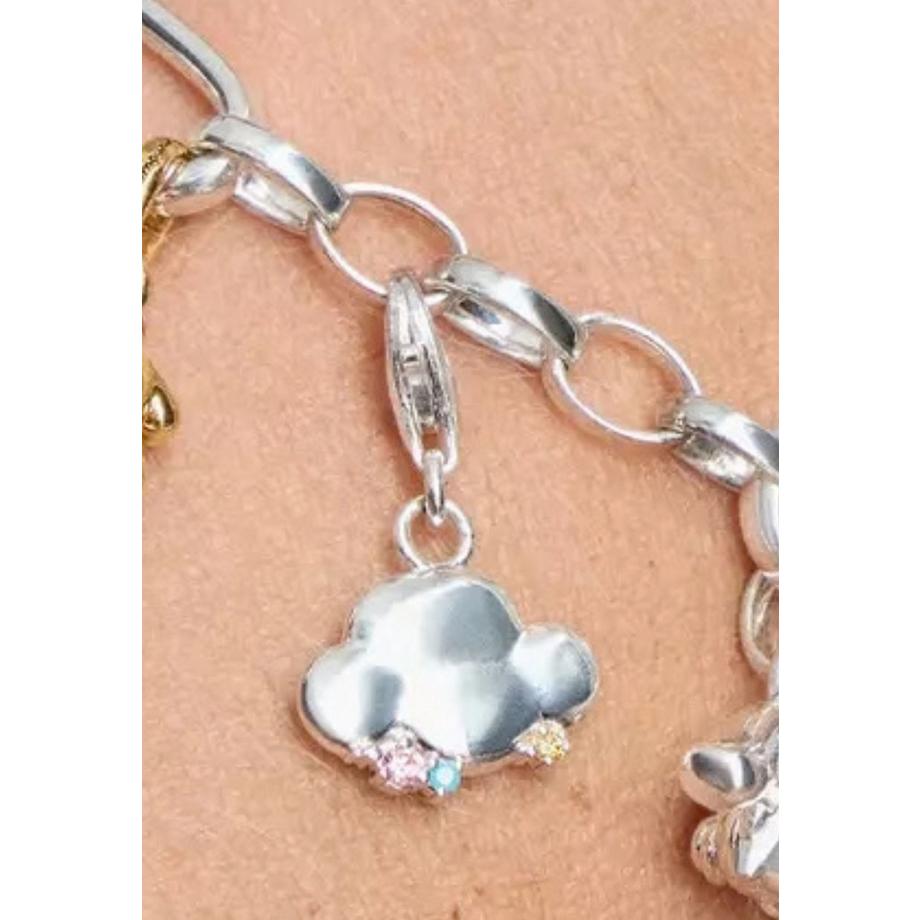 Thomas Sabo  Charm Pendentif Nuage avec Gouttes de Pluie Colées 