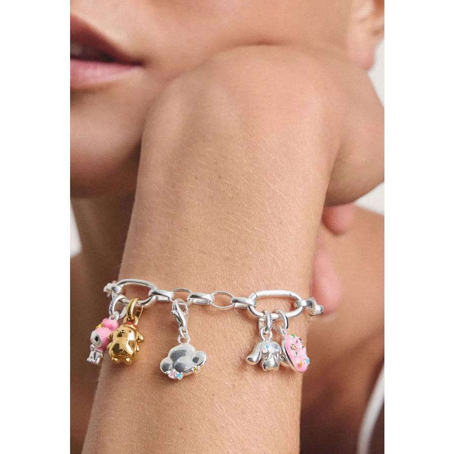 Thomas Sabo  Charm Pendentif Nuage avec Gouttes de Pluie Colées 
