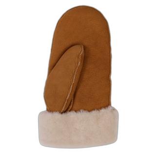 CASH-MERE.CH Moffole in pelle con agnello e polsino  