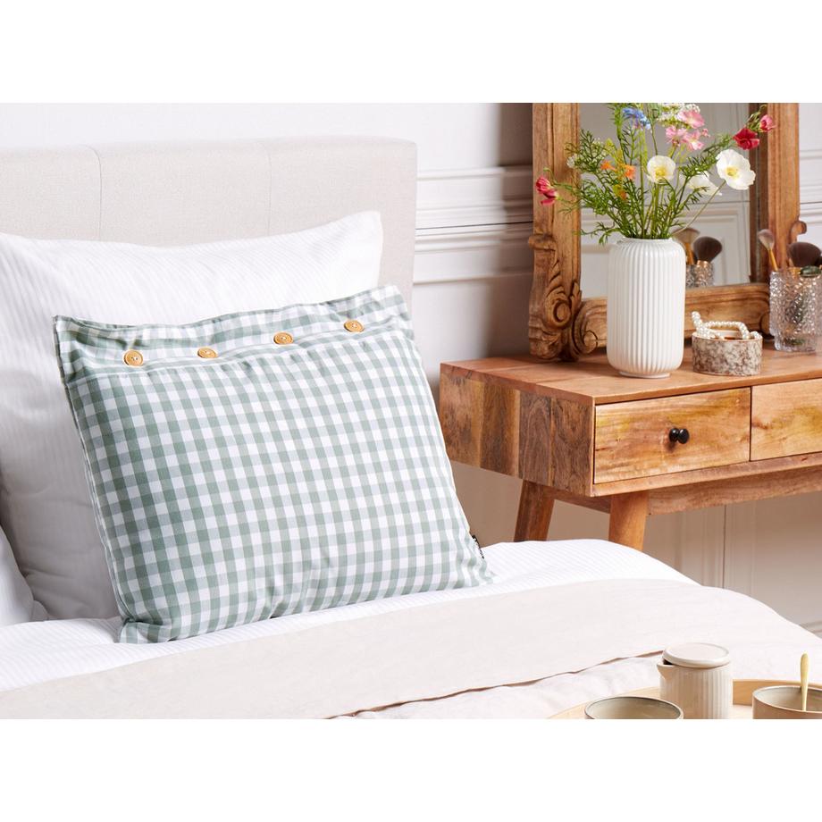 Beliani Coussin en Polyester  TALYA  