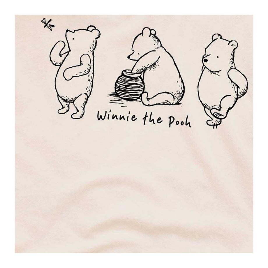 Winnie the Pooh Classic T-Shirt mit Winnie the Pooh Outline  