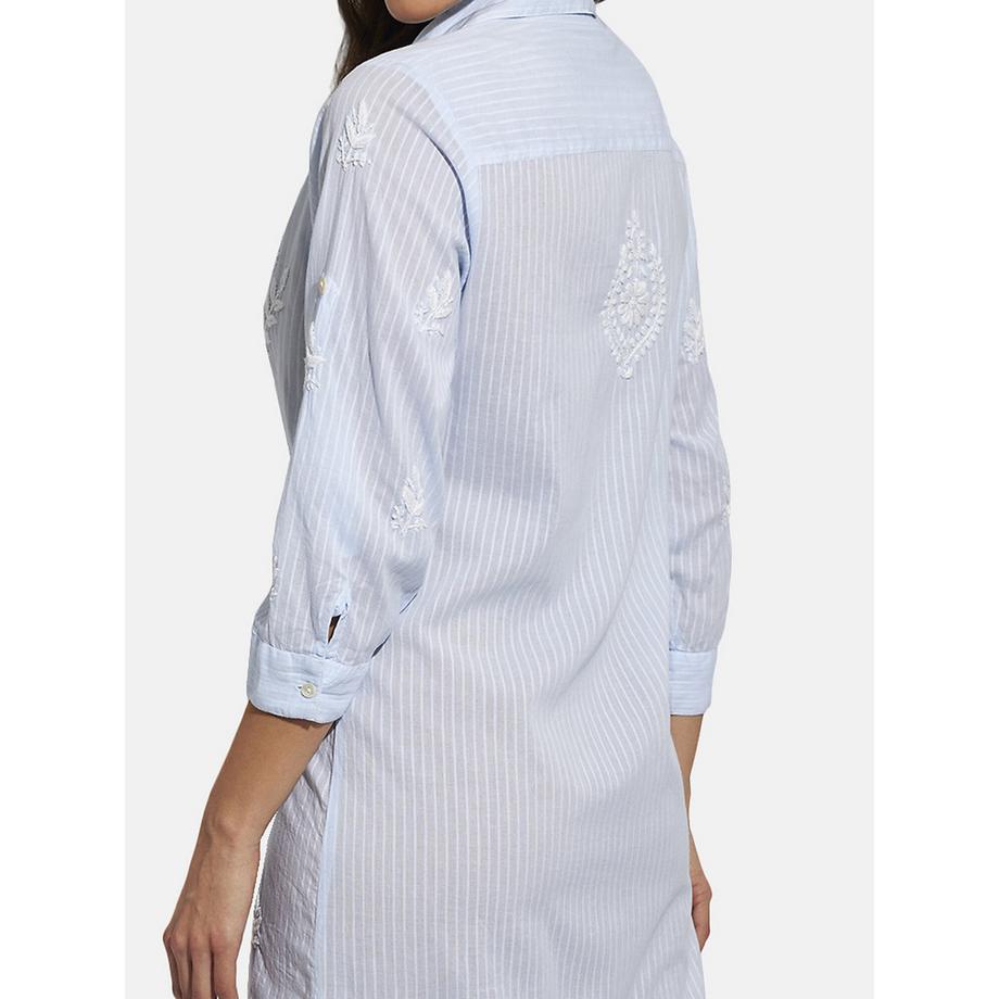 Selmark Lange bestickte Sommertunika Complementos  