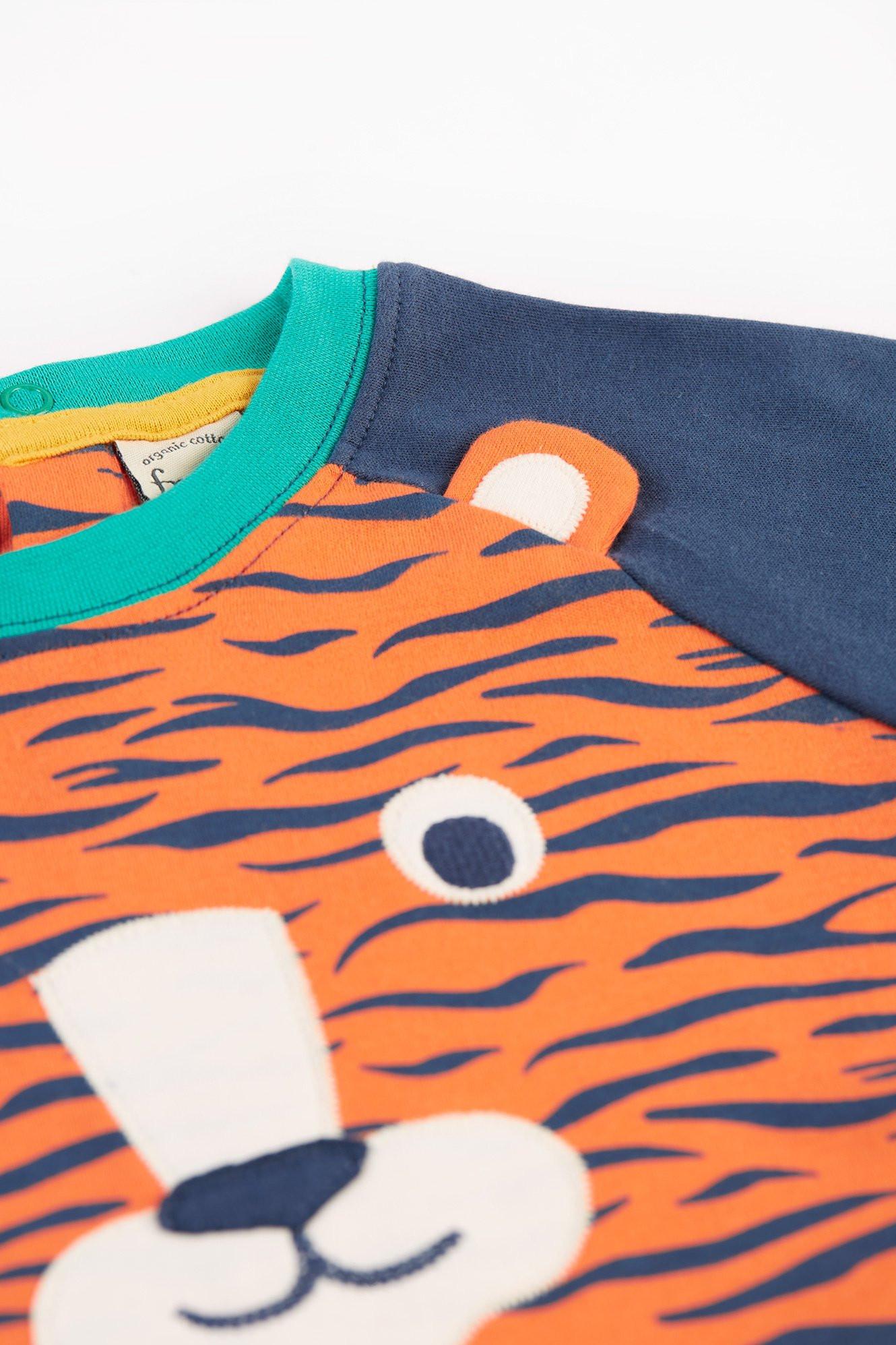 frugi  Kleinkinder Shirt Tiger 