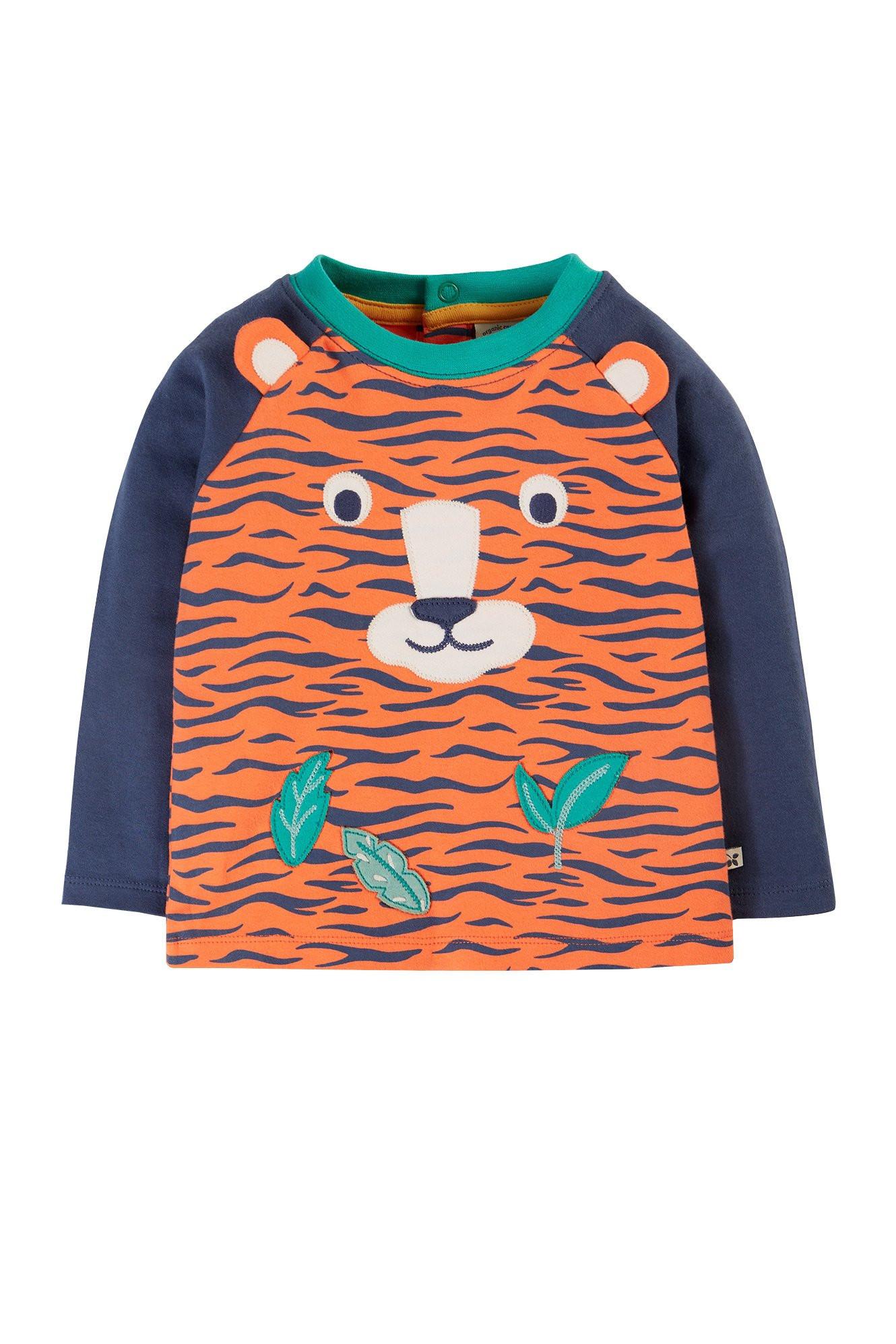 frugi  Kleinkinder Shirt Tiger 