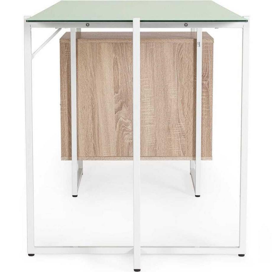 mutoni Scrivania Thomas bianco naturale 142x69  