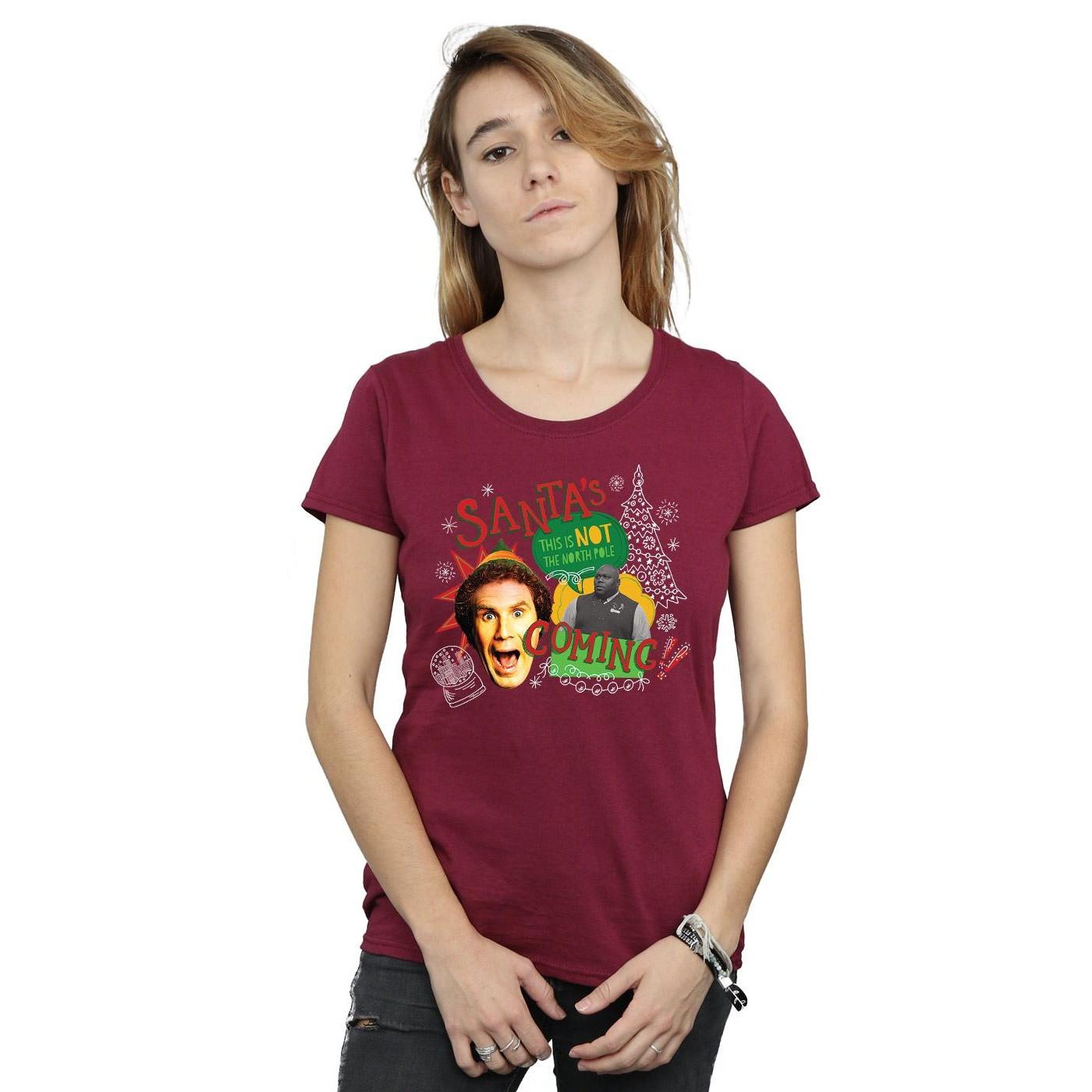 Elf Santa's Coming T-Shirt  