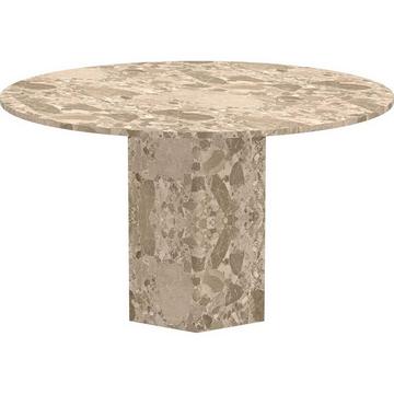 Esstisch Paxos Marmor latte 130