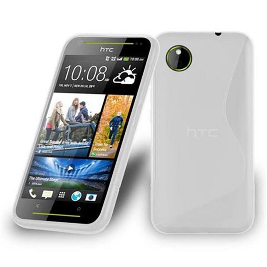 Cadorabo  Hülle für HTC Desire 700 TPU Silikon im S-Line Design 