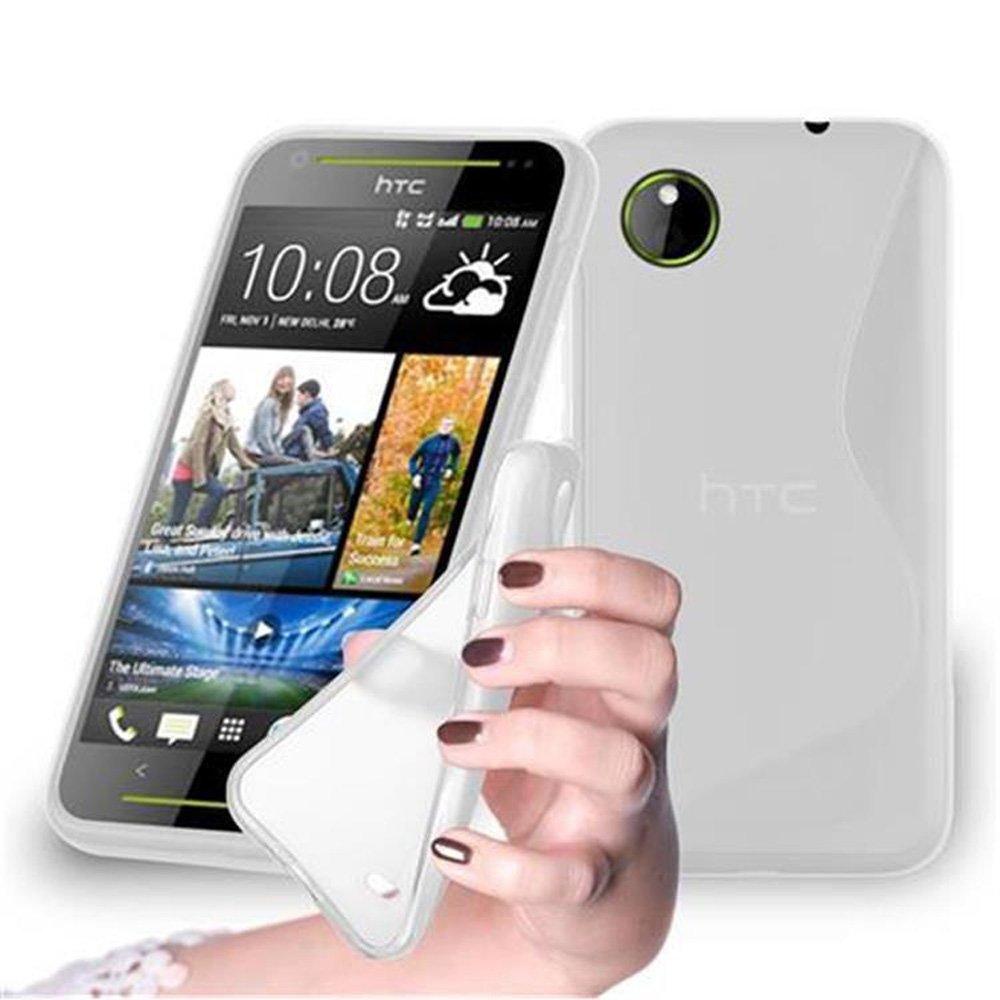 Cadorabo  Housse compatible avec HTC Desire 700 - Coque de protection en silicone TPU flexible au design S-Line 