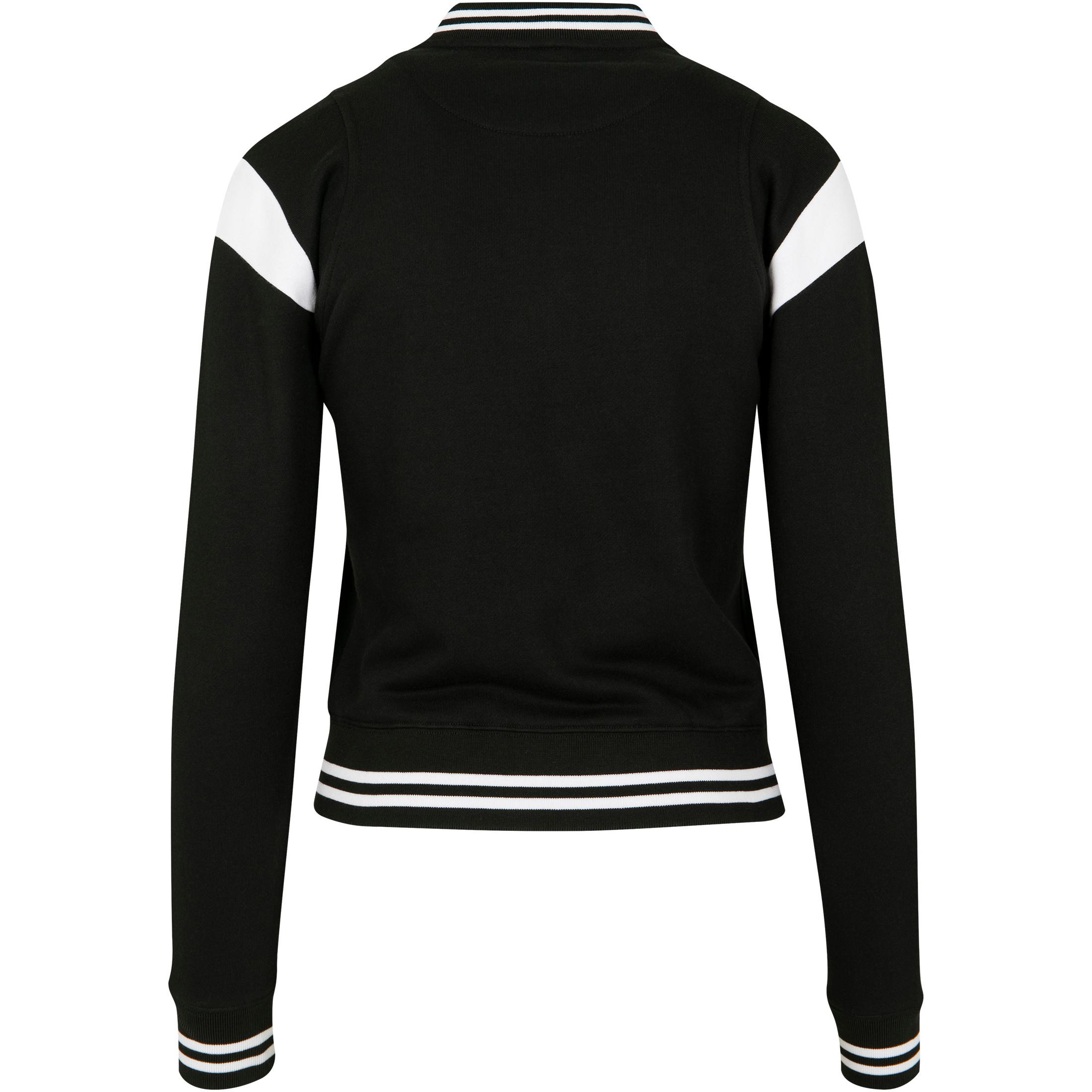 URBAN CLASSICS Giacca College Sweat Donna  
