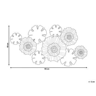 Beliani Decorazione da parete en Ferro Moderno POTASSIUM  