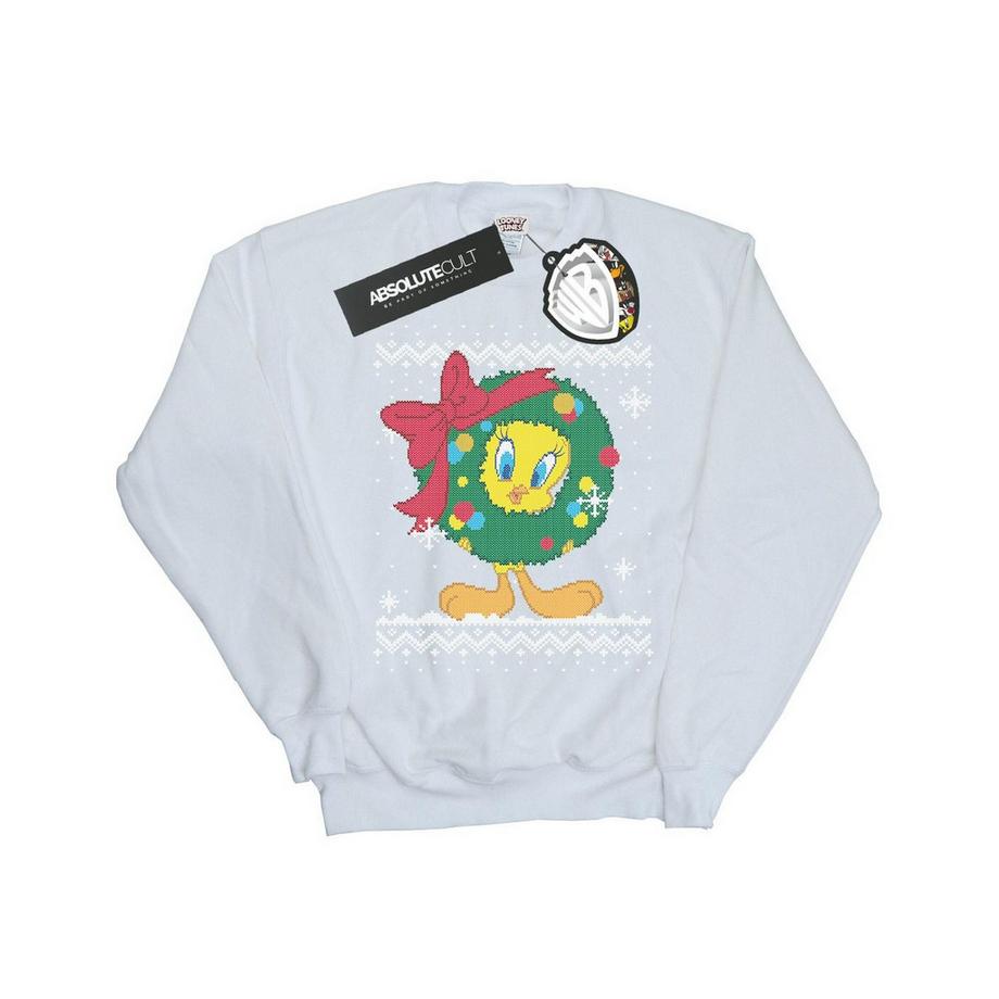 Tweety Pie Christmas Fair Isle Sweatshirt