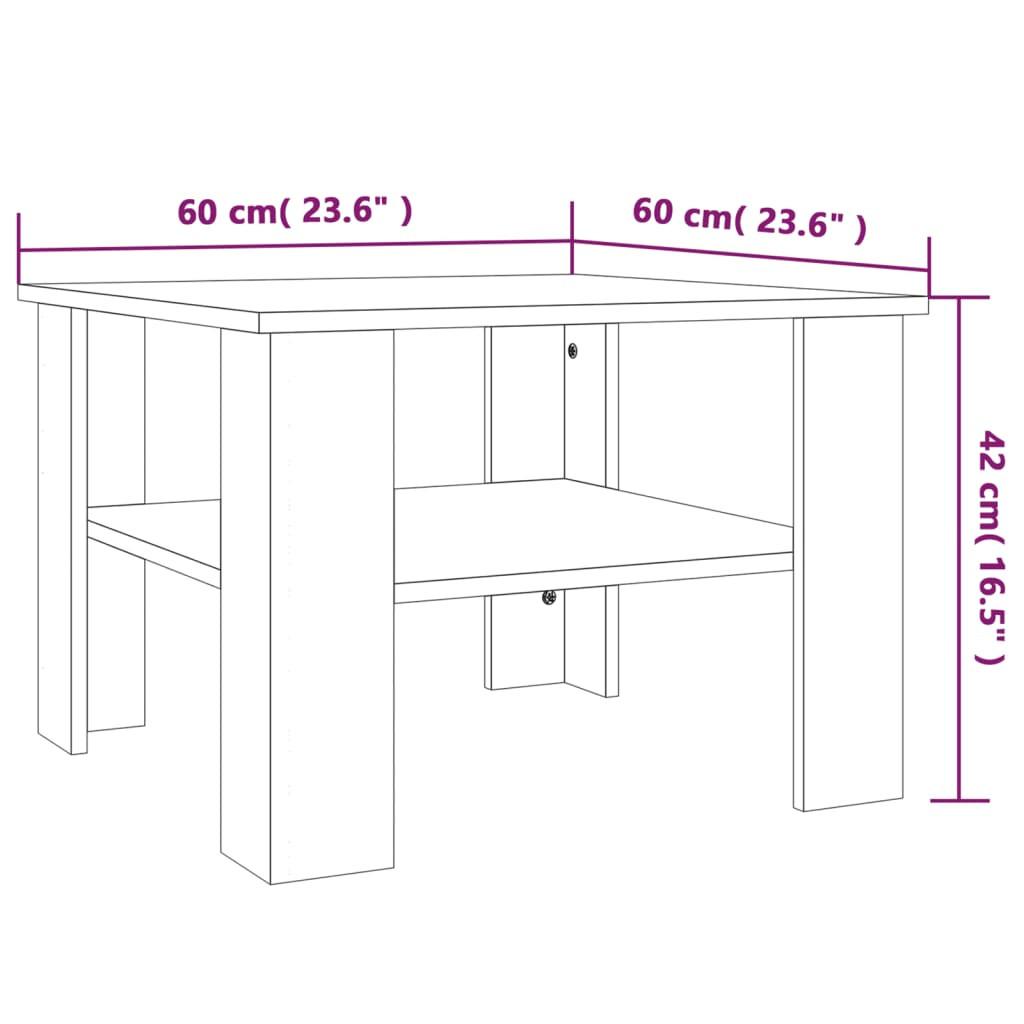 VidaXL Couchtisch holzwerkstoff  