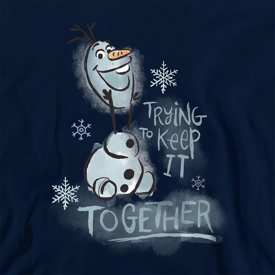 FROZEN  Sweat À Capuche Motif Olaf Trying To Keep It Together 