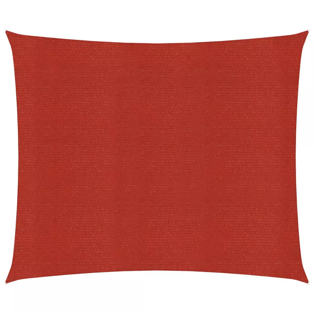 VidaXL - Sonnensegel, One Size, Rot Bunt
