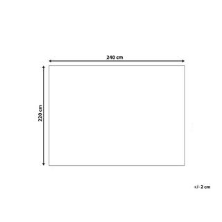 Beliani CHAGYL Couvre-lit en Coton  