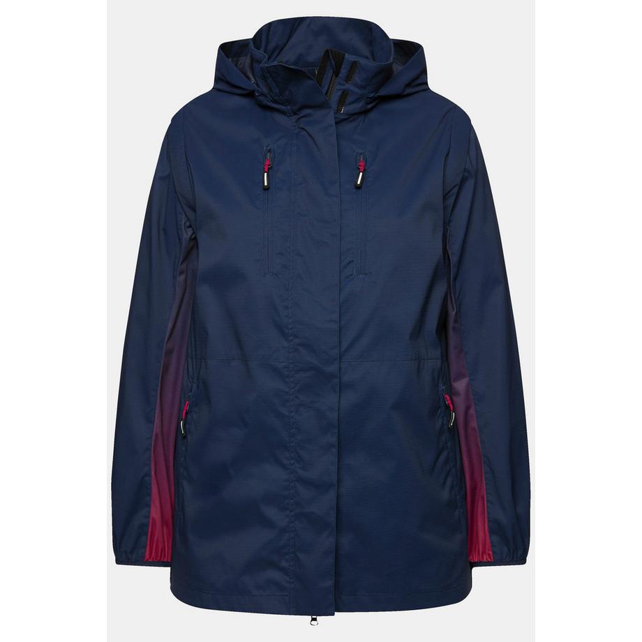 Ulla Popken Giacca funzionale 2-in-1 idrorepellente maniche staccabili  